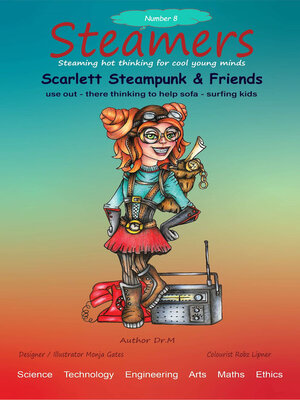cover image of Scarlett Steampunk & Friends use out there thinking to help sofa surfing kids